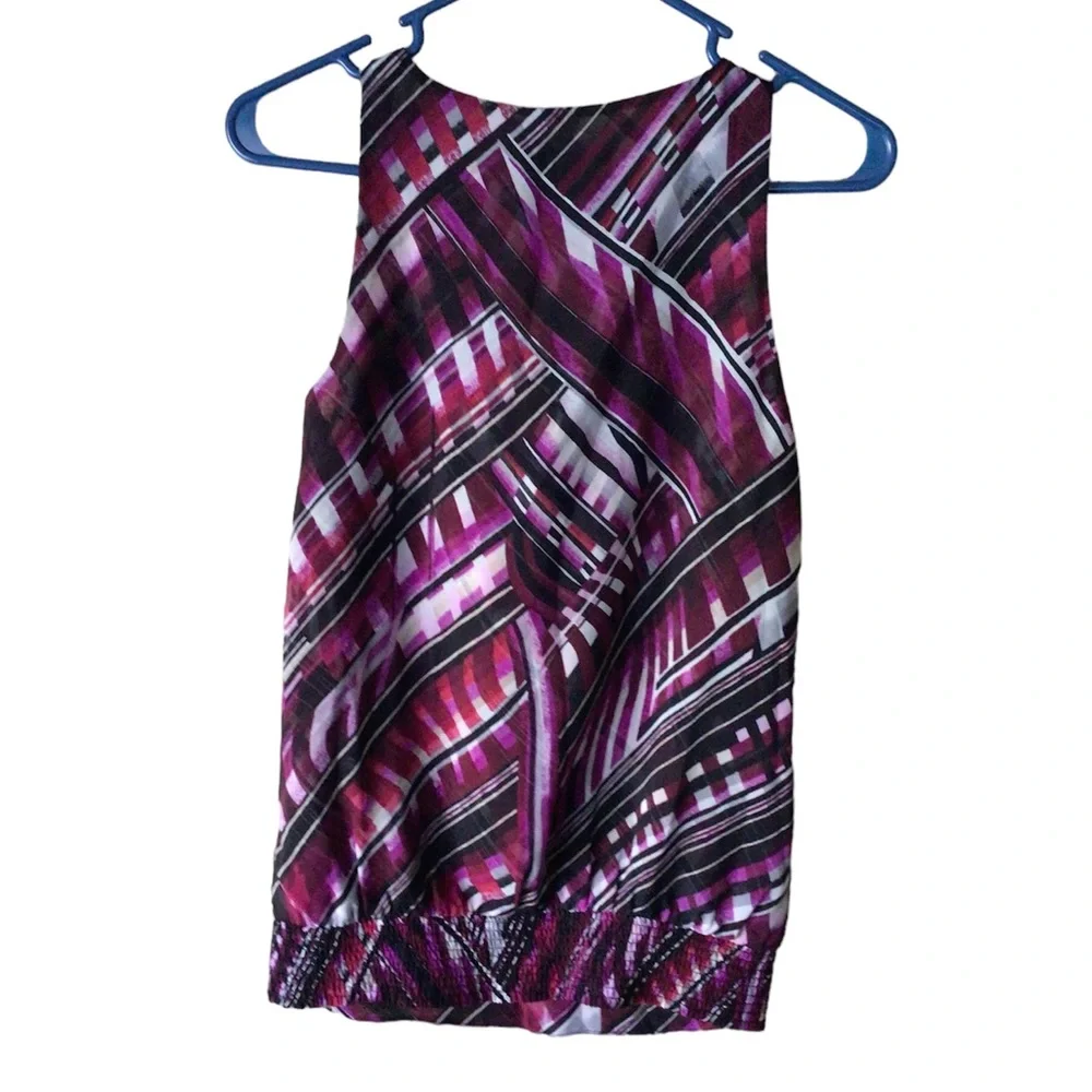 White House black market sheer blouse size xx small - Picture 2 of 7